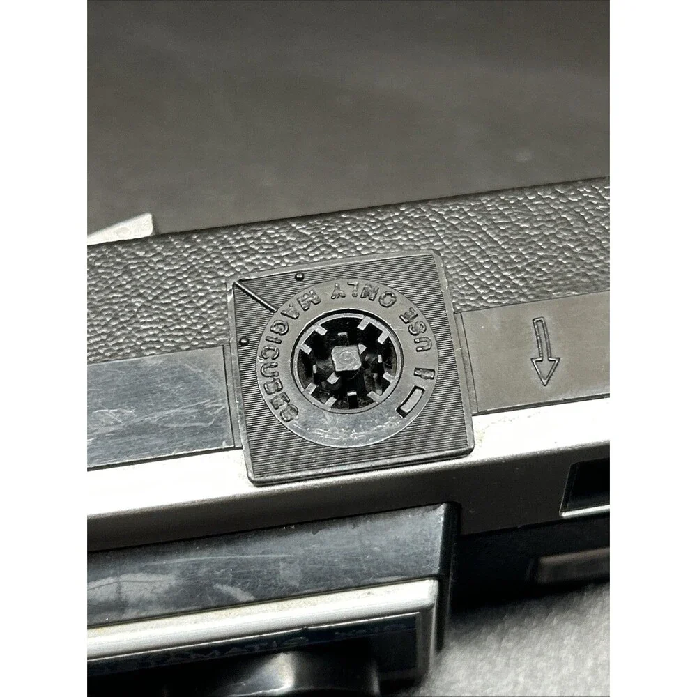 Vintage Kodak Instamatic X-15 Film Camera Black & Silver 1970's